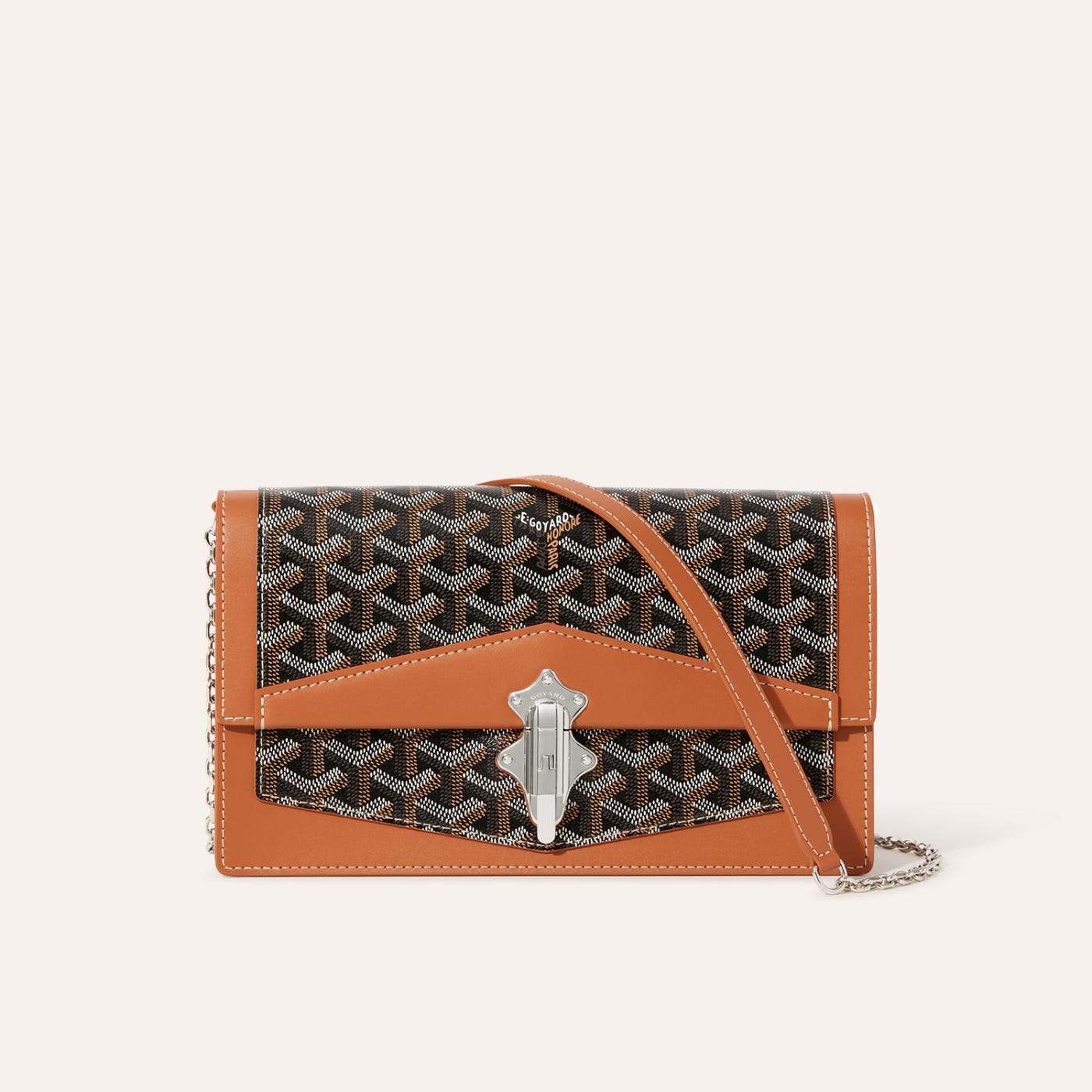 Goyard Duchesse Marie-Caroline Bag Black & Tan - Image 2